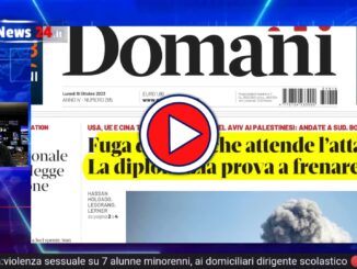 LIVE Streaming, rassegna stampa del 16 ottobre 2023 Tv e Social