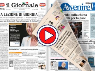 La rassegna stampa del 21 ottobre 2023 sabato
