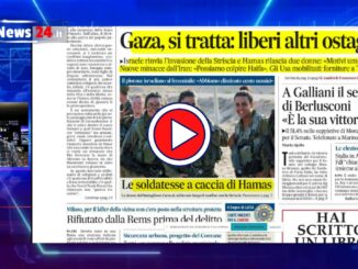 Rassegna stampa LIVE, prime pagine in streaming 24 ott 2023