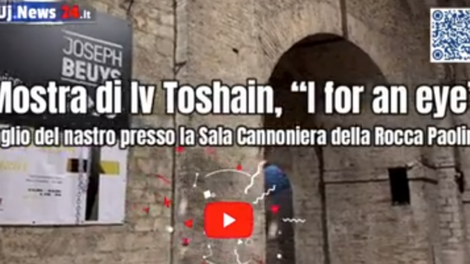 Mostra di Iv Toshain, “I for an eye”