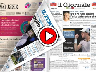 Video rassegna stampa del 29 gennaio 2024 diretta streaming