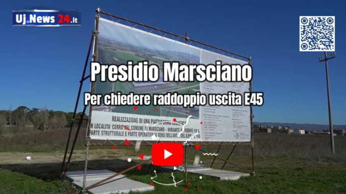 Chiesto raddoppio svincolo E45 per sicurezza e viabilità a Marsciano