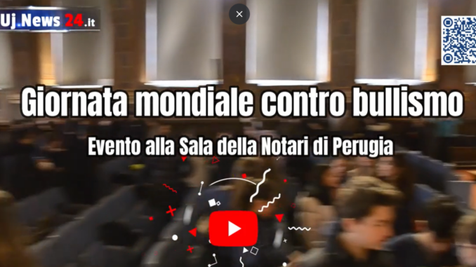 Giornata mondiale contro il bullismo alla Sala dei Notari