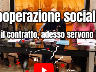 Rinnovo contratto Cooperative sociali, Regione, Usl e Comuni