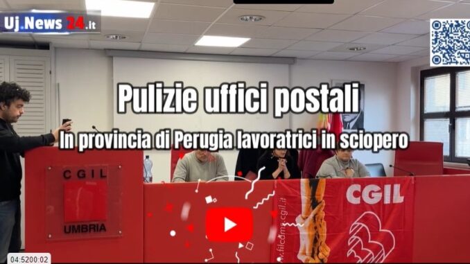 Sciopero pulizie uffici postali, lavoratori in appalto rispetto e dignità