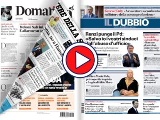 Live streaming, la rassegna stampa 8 febbraio 2024, prime in pdf