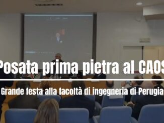 Laboratorio Internazionale CAOS, posata la prima pietra
