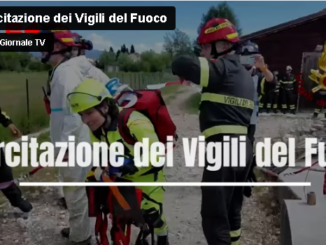 Vigili del Fuoco, esercitazione del corso “Comunicazione negli stati di crisi e in emergenza"