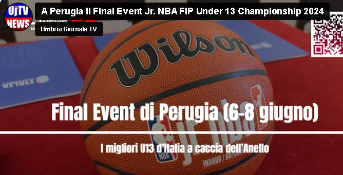 A Perugia il Final Event Jr. NBA FIP Under 13 Championship 2024