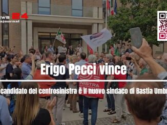 Erigo Pecci è il nuovo sindaco di Bastia Umbra, vittoria coalizione progressista
