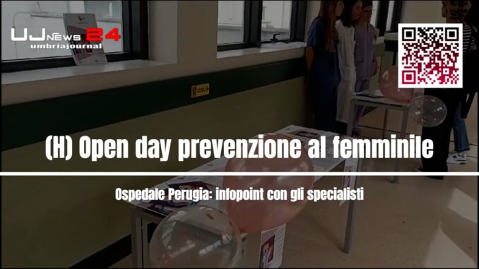 Giornata di prevenzione al femminile: l'Azienda Ospedaliera di Perugia si unisce all'(H) Open Day