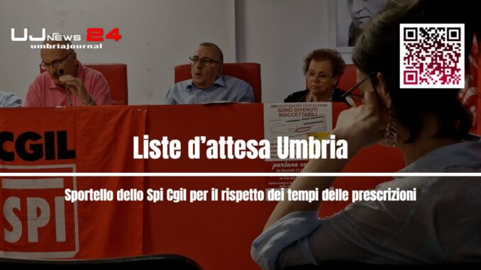 Spi Cgil Perugia inaugura lo sportello "Stop liste d'attesa" per assistere i cittadini
