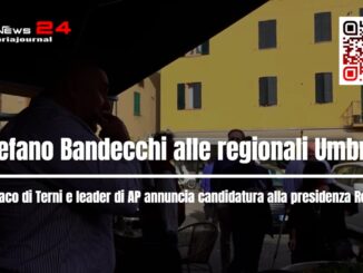 Bandecchi si candida alla presidenza della Regione Umbria