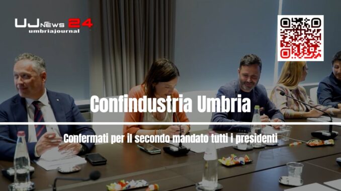 Confindustria Umbria: rinnovo delle cariche