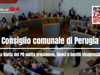 Ranfa Presidente del Consiglio Comunale di Perugia