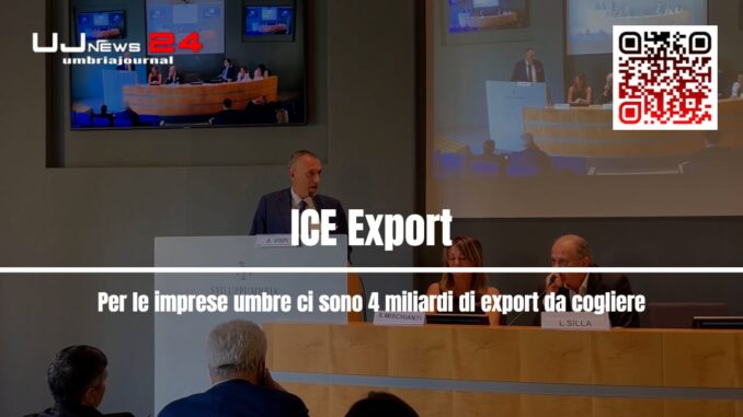 4 miliardi di euro in export inespressi per le imprese umbre: un'opportunità da cogliere