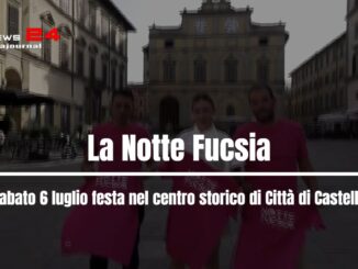 La Notte Fucsia illumina l'estate a Città di Castello