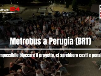 Metrobus Perugia, impossibile bloccare il progetto, ci sarebbero costi e penali per 25 milioni di euro