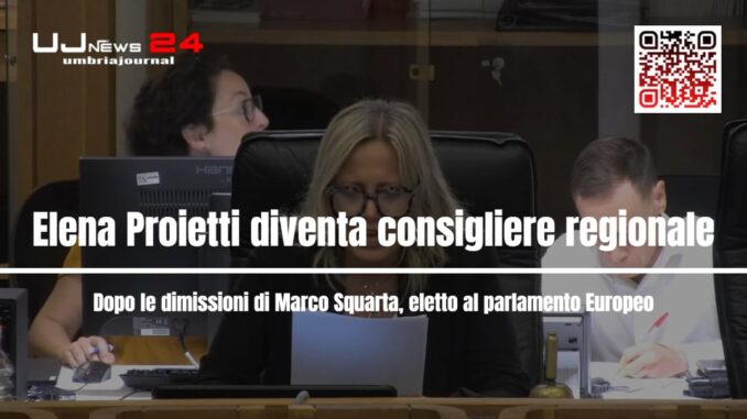 Assemblea legislativa vota la surroga di Elena Proietti Trotti