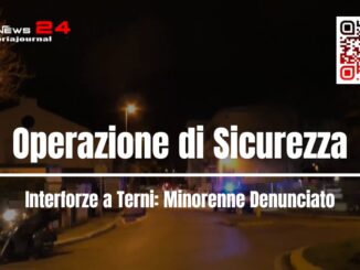 Operazione di Sicurezza Interforze a Terni: Minorenne Denunciato