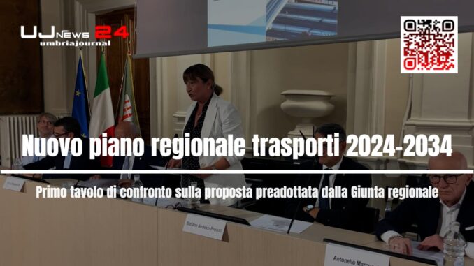 Piano Regionale Trasporti 2024-2034: Inizia il Dibattito
