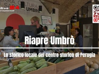 In centro storico a Perugia ha riaperto Umbrò, sulle scalette di sant'Ercolano