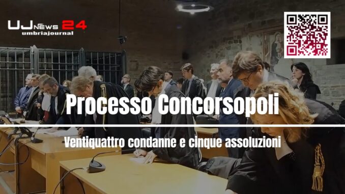 Sanitopoli Umbria: Marini e Bocci condannati al processo concorsopoli