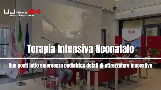 Inaugurata la Nuova Area di Terapia Intensiva Pediatrica all’Ospedale di Perugia