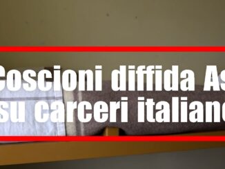 Associazione Luca Coscioni diffida le ASL per le carceri italiane