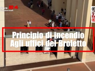 Principio di incendio agli uffici del Broletto a Perugia, tutti fuori