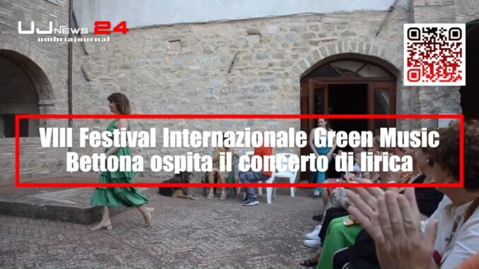 Concerto di lirica incanta Bettona al Festival Green Music