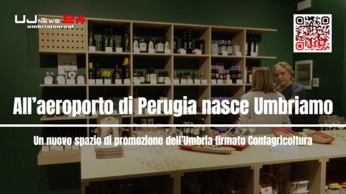 Inaugurato Umbriamo: nuovo spazio commerciale all'aeroporto di Perugia