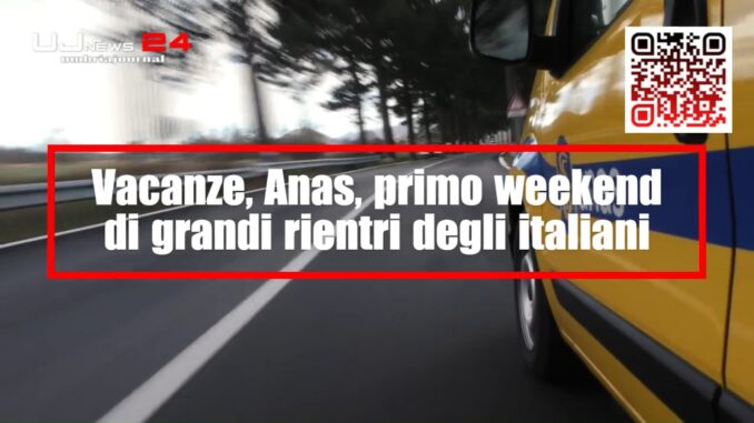 Traffico intenso e rientri: bollino rosso nel weekend