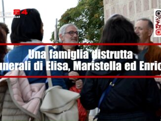 Funerale famiglia Scoccia, l’ultimo saluto a Elisa, Maristella ed Enrico