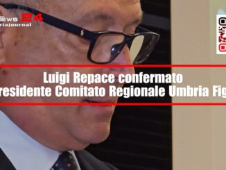 Luigi Repace riconfermato presidente Comitato Regionale Umbria Figc