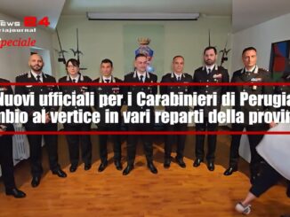 Nuovi ufficiali al Comando Provinciale Carabinieri Perugia