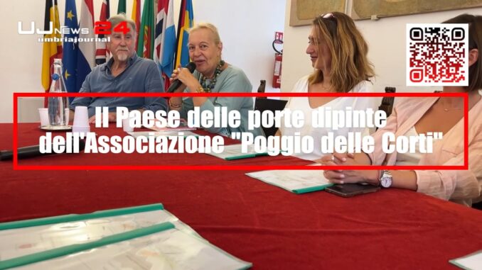 Progetto “Il Paese delle Porte Dipinte” presentato a Perugia