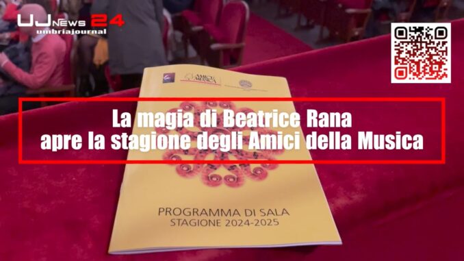 La pianista Beatrice Rana inaugura la nuova stagione Amici Musica