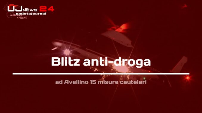 Blitz anti-droga ad Avellino: 15 misure cautelari eseguite
