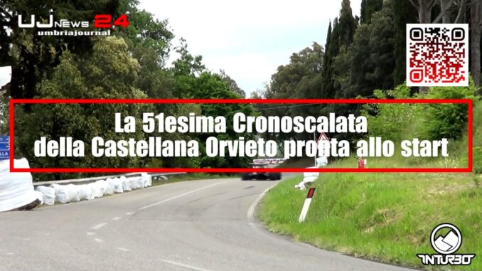 La 51^ Cronoscalata della Castellana: adrenalina e spettacolo ad Orvieto