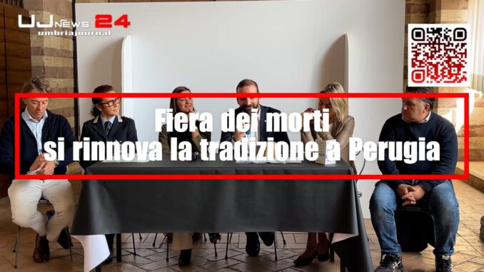 Fiera dei Morti a Perugia, oltre 500 stand dal 1° al 5 novembre