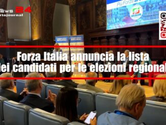 Forza Italia annuncia la lista dei candidati per le elezioni regionali