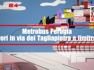 Metrobus Perugia: lavori in via dei Tagliapietra e limitrofe