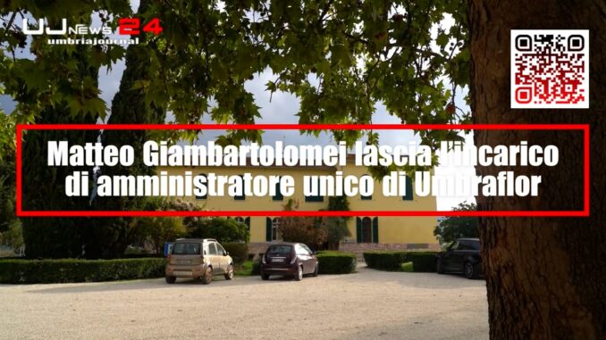 Matteo Giambartolomei lascia Umbraflor: nuova sfida in politica 