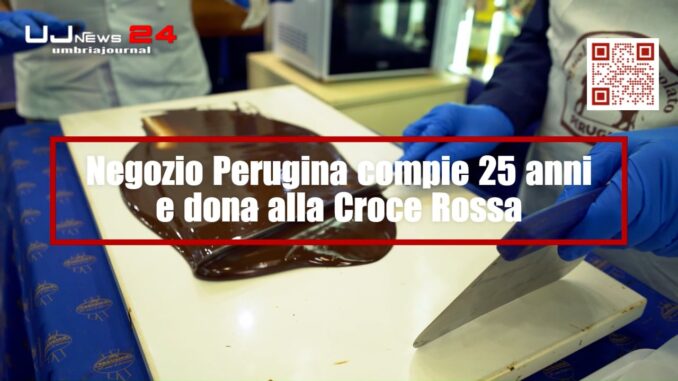 La Perugina celebra 25 anni con donazione alla Croce Rossa
