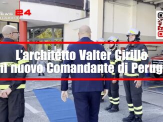 Vigili del fuoco, l’architetto Valter Cirillo è il nuovo Comandante di Perugia