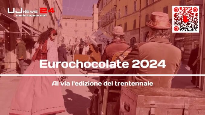Eurochocolate 2024: Al via la 30ª edizione a Perugia 