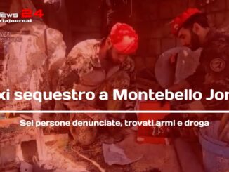 Montebello Jonico, maxi-sequestro di armi e droga, trovati anche un kalashnikov, tritolo e ordigno artigianale