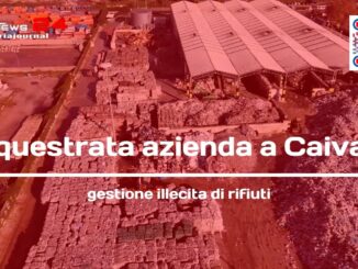 Sequestrata azienda a Caivano: gestione illecita di rifiuti