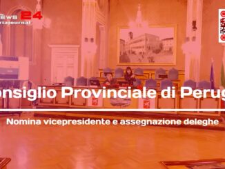 Nuove nomine e deleghe in Provincia di Perugia
